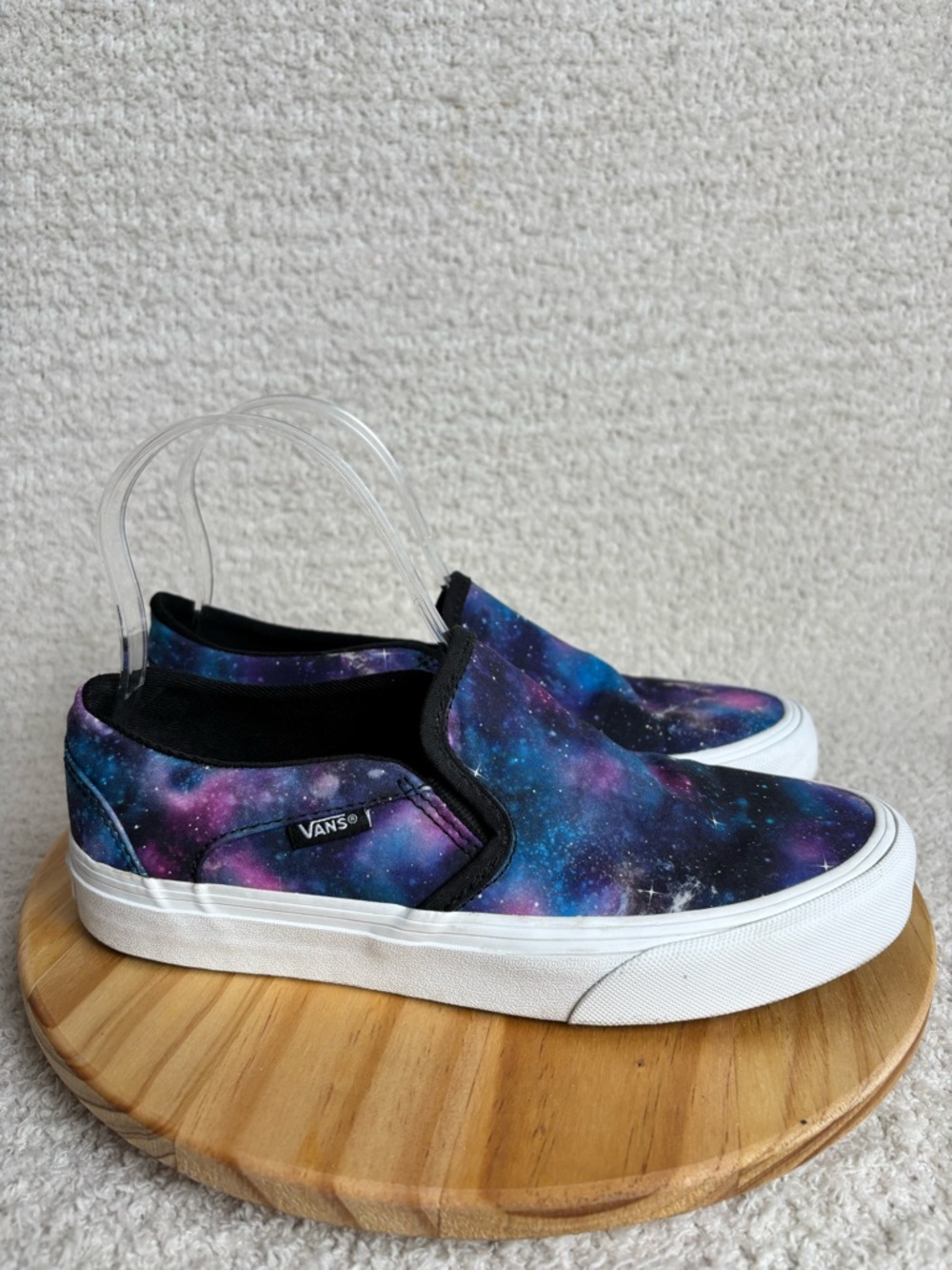 Vans Shoes Womens 7 Off The Wall Cosmic Galaxy Classic Slip On Skater Sneaker